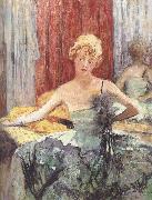 Edouard Vuillard actress France oil painting artist